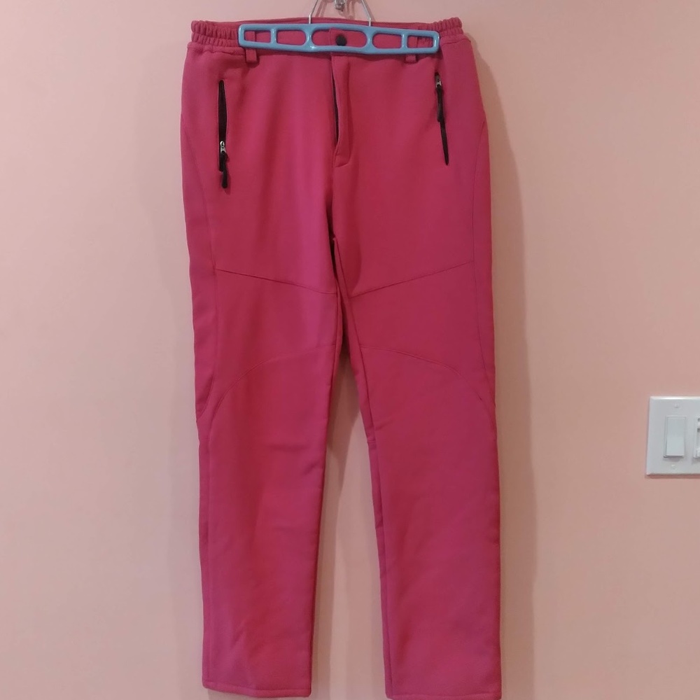 Pink Snow Pants Size XL